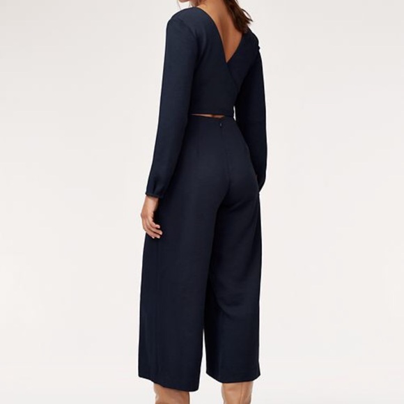 NWOT-Wilfred Écoulement Jumpsuit - Picture 4 of 4